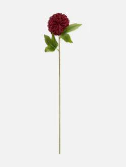 Plantes Et Fleurs Artificielles|Primark Chrysanthème Artificiel à Tige Unique Bordeaux