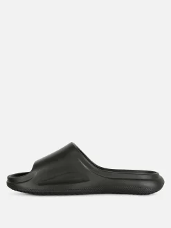 Sandales Et Claquettes|Primark Claquettes De Piscine à Plateforme Noir