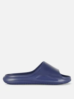 Sandales Et Claquettes|Primark Claquettes De Piscine à Plateforme Bleu marine