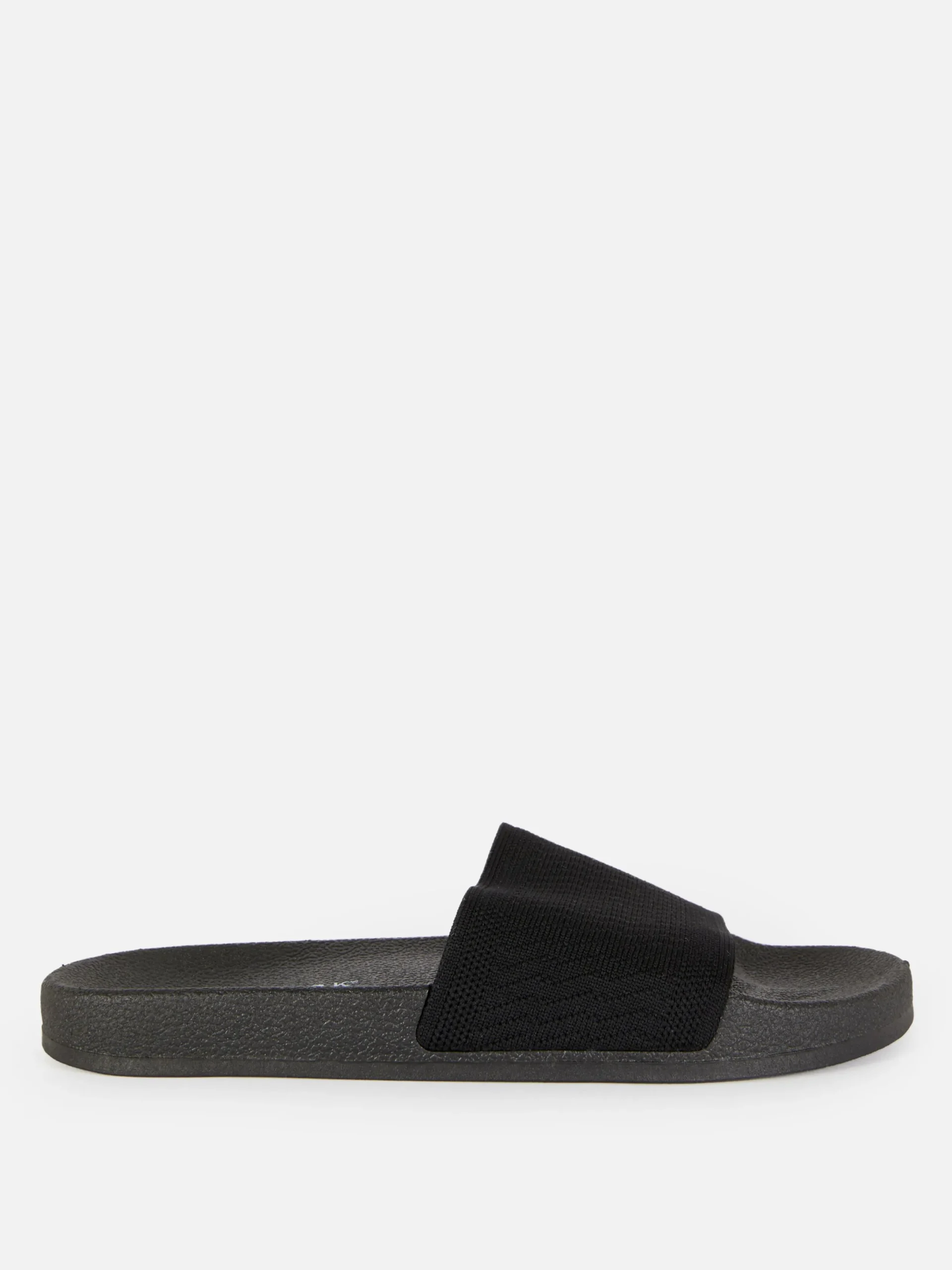 Tongs Et Claquettes|Primark Claquettes De Piscine Avec Bride En Crochet Noir