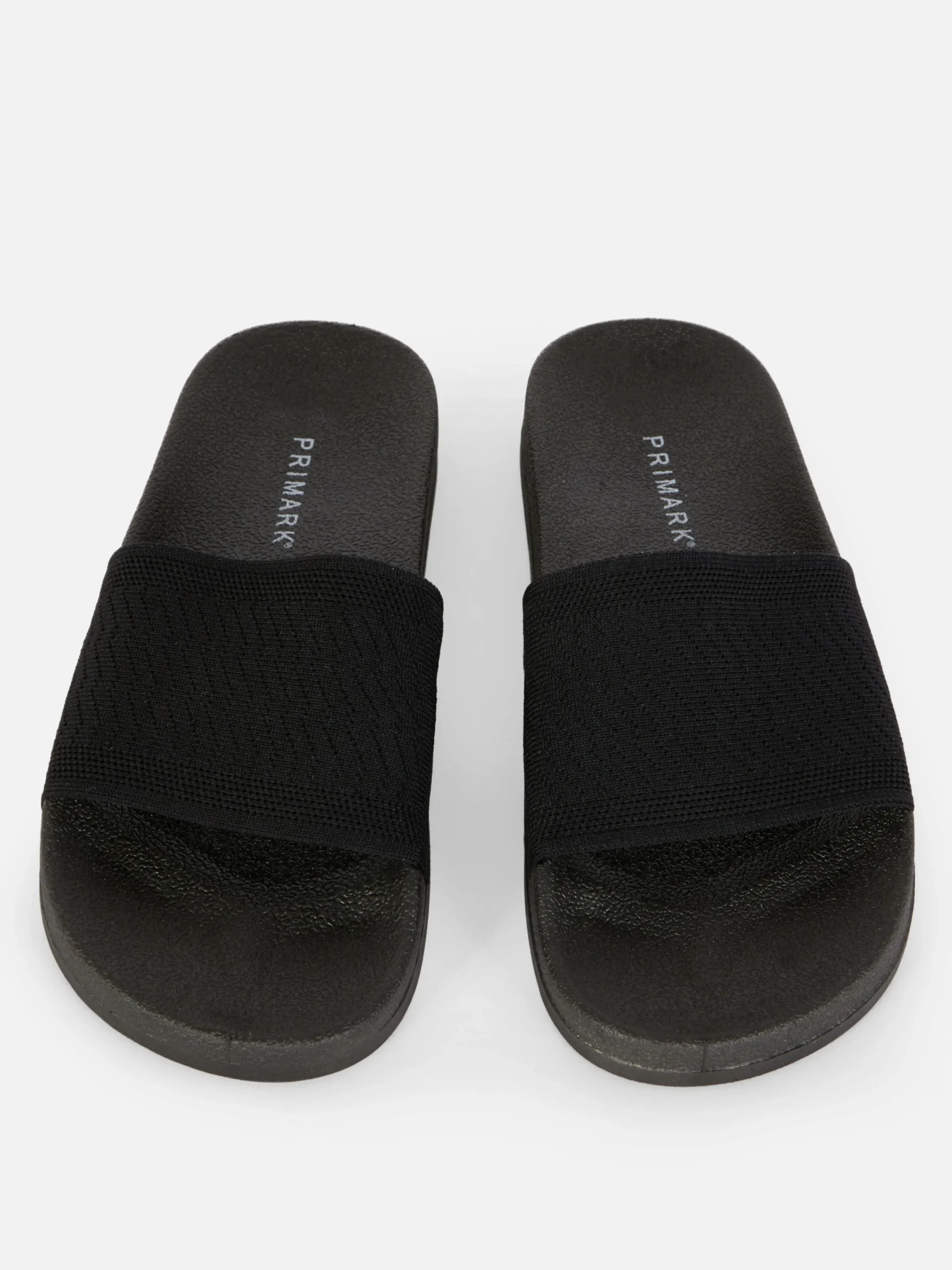 Tongs Et Claquettes|Primark Claquettes De Piscine Avec Bride En Crochet Noir