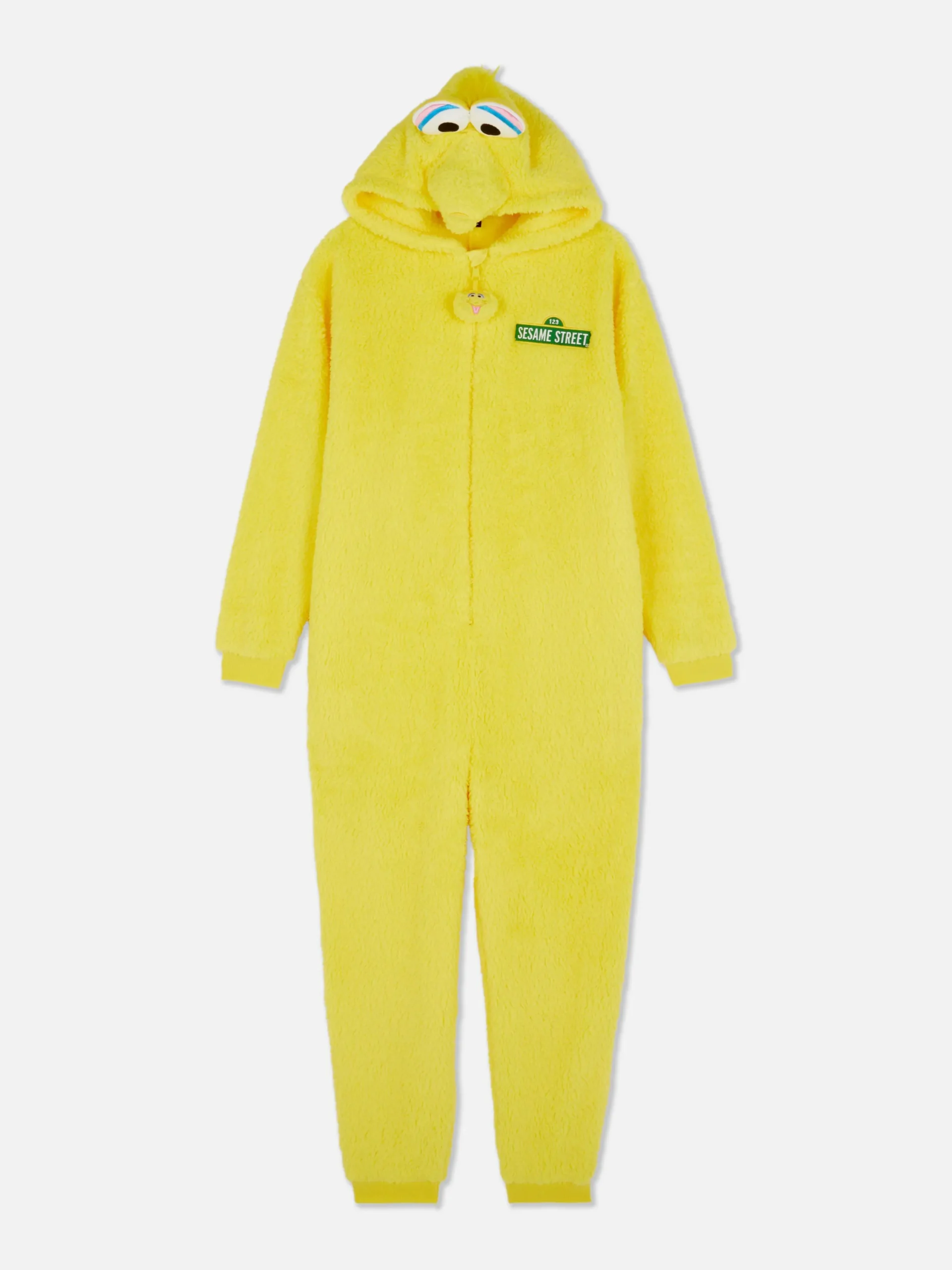 Sweat À Capuche Et Combinaison|Primark Combinaison à Motif Personnage 1, Rue Sésame Pour Femme Jaune