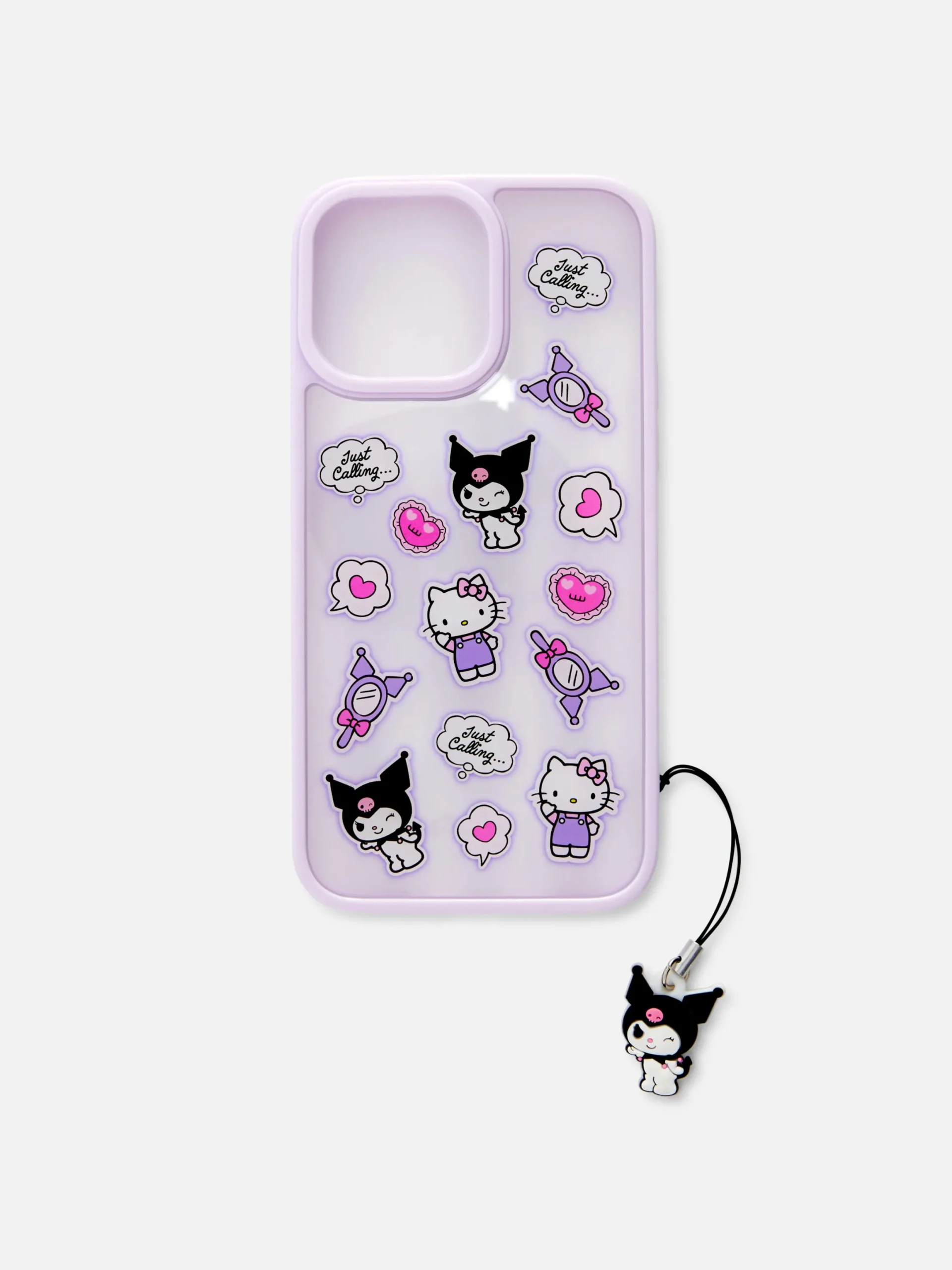 Coques De Téléphone|Primark Coque Pour Téléphone Hello Kitty Et Kuromi Rose