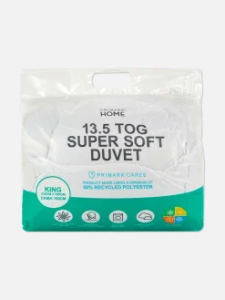 Couettes Et Oreillers|Primark Couette Pour Grand Lit Ultra-douce 13,5 Tog Blanc
