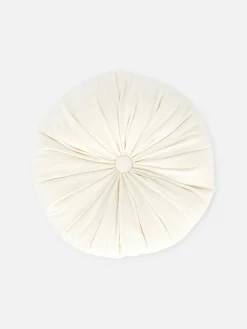 Coussins Et Housses De Coussins|Primark Coussin à Bouton Rond Crème