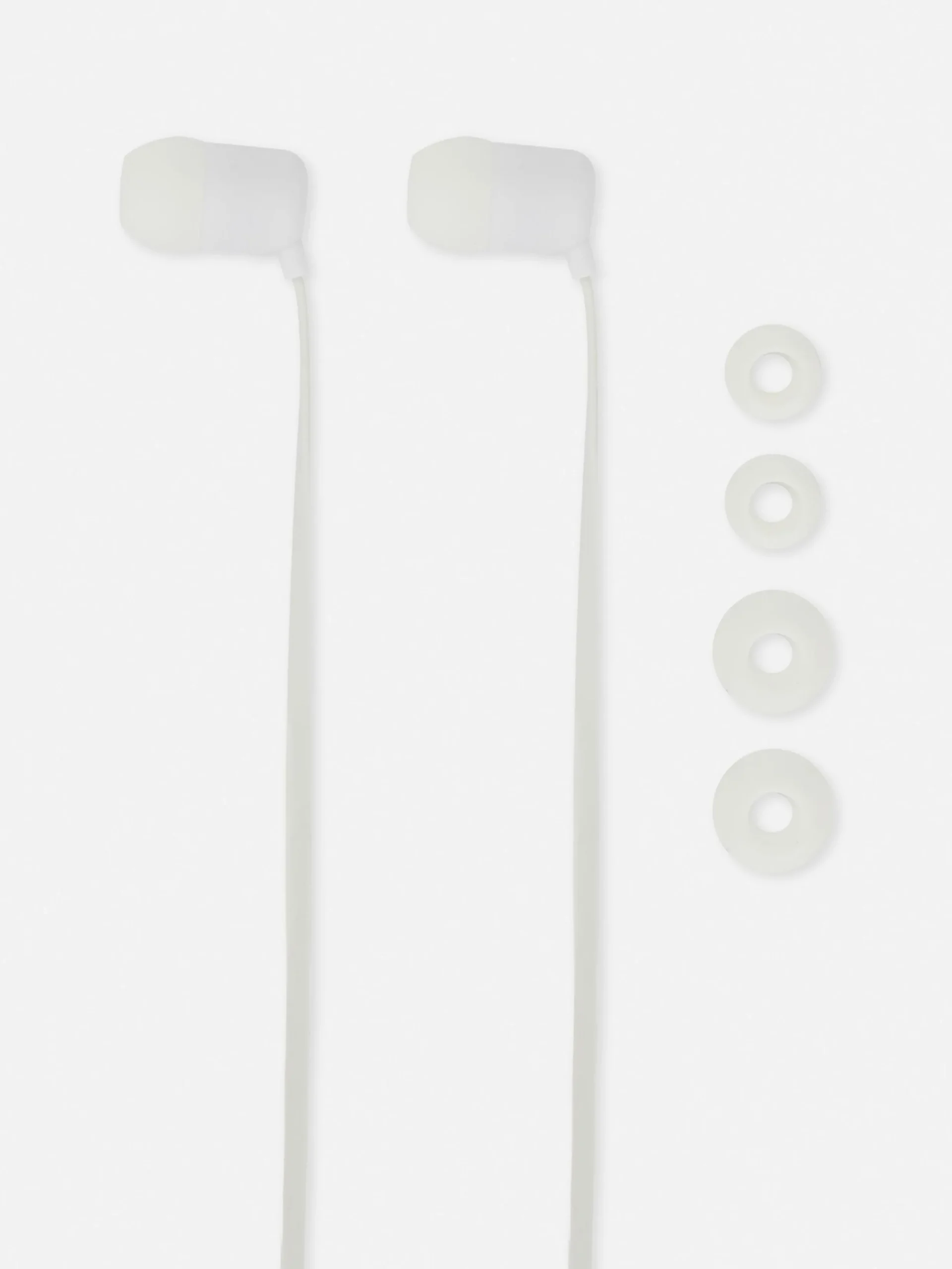 Casques Audio|Primark Écouteurs Avec Micro Blanc