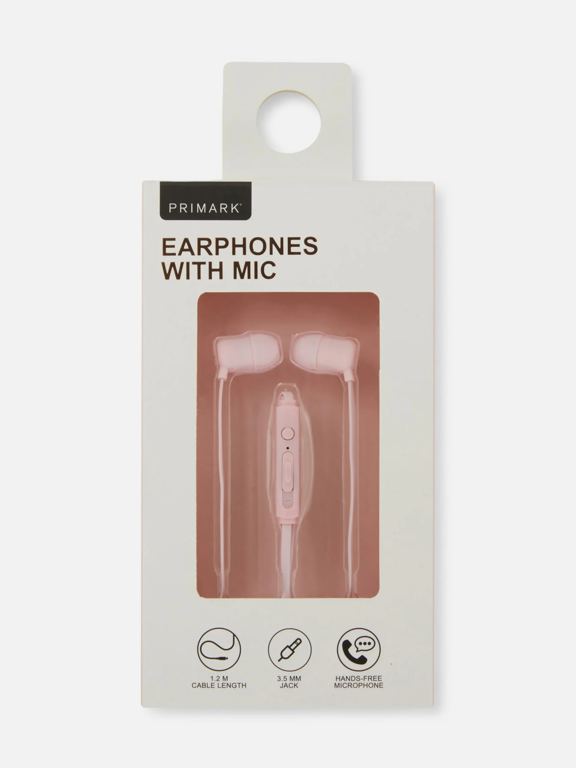 Casques Audio|Primark Écouteurs Avec Micro Rose