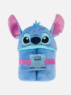 Couvertures Et Jetés De Lit|Primark Couverture à Capuche Disney Lilo & Stitch Bleu