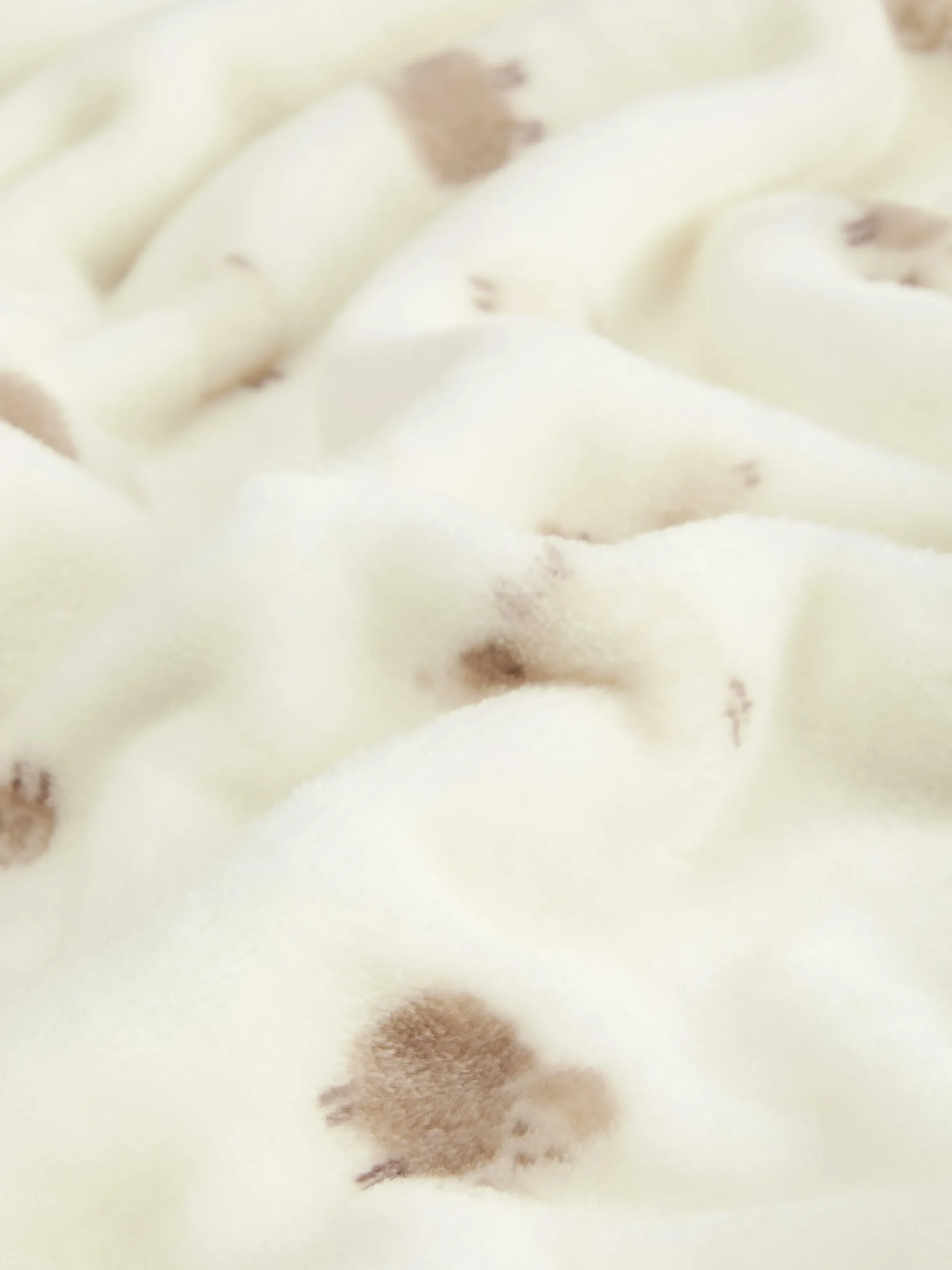 Linge De Lit Et Couvertures|Primark Couverture à Motif Mouton Bébé Ivoire