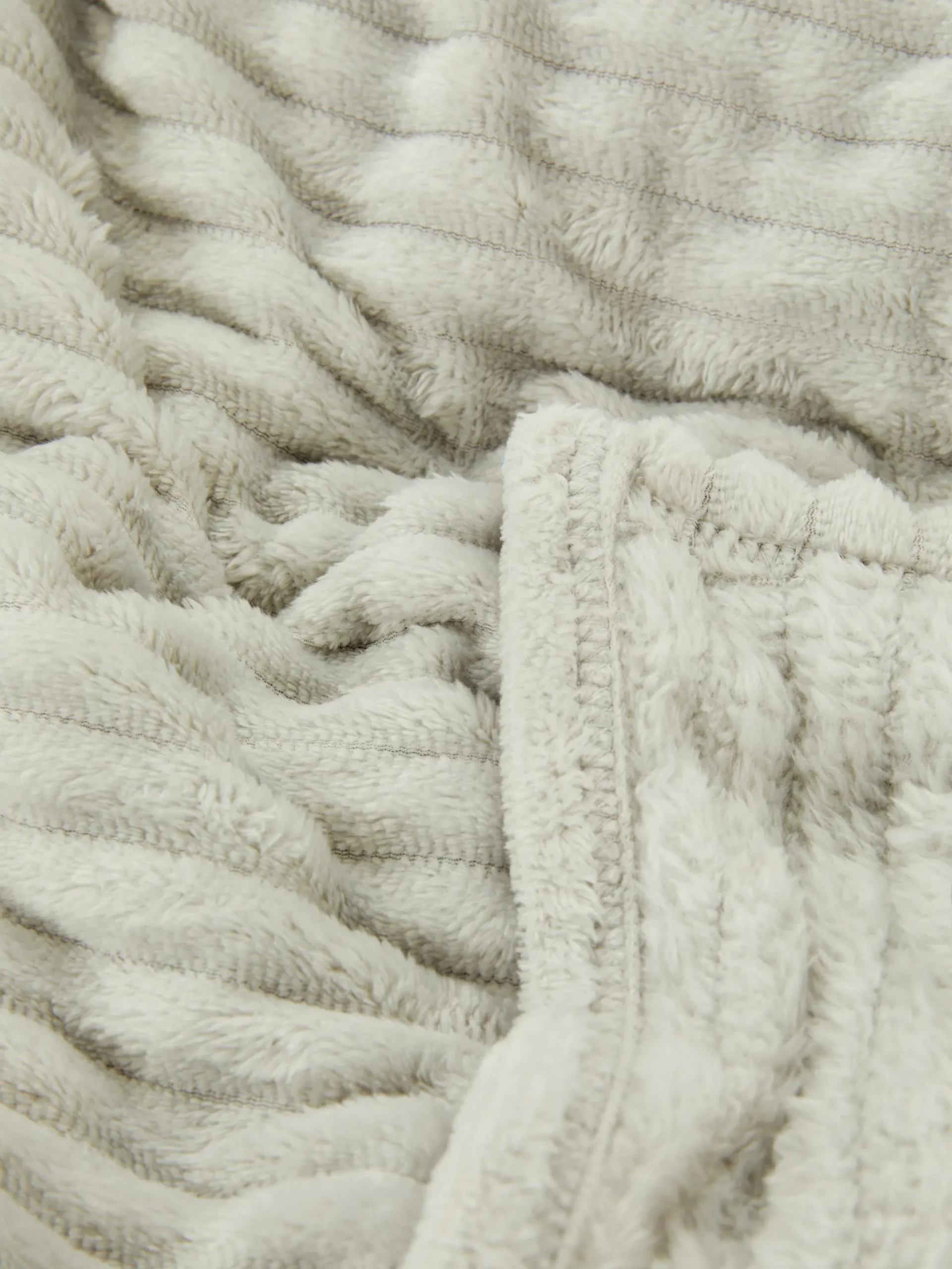 Couvertures Et Jetés De Lit|Primark Couverture Large Côtelée Gris clair