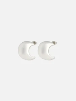 Bijoux|Primark Créoles Demi-cercle épaisses Blanc