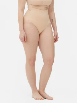 Sous-Vêtements Gainants|Primark Culotte Gainante Taille Haute Sans Couture Taupe