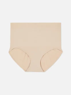 Sous-Vêtements Gainants|Primark Culotte Taille Haute Amincissante Sans Coutures Taupe