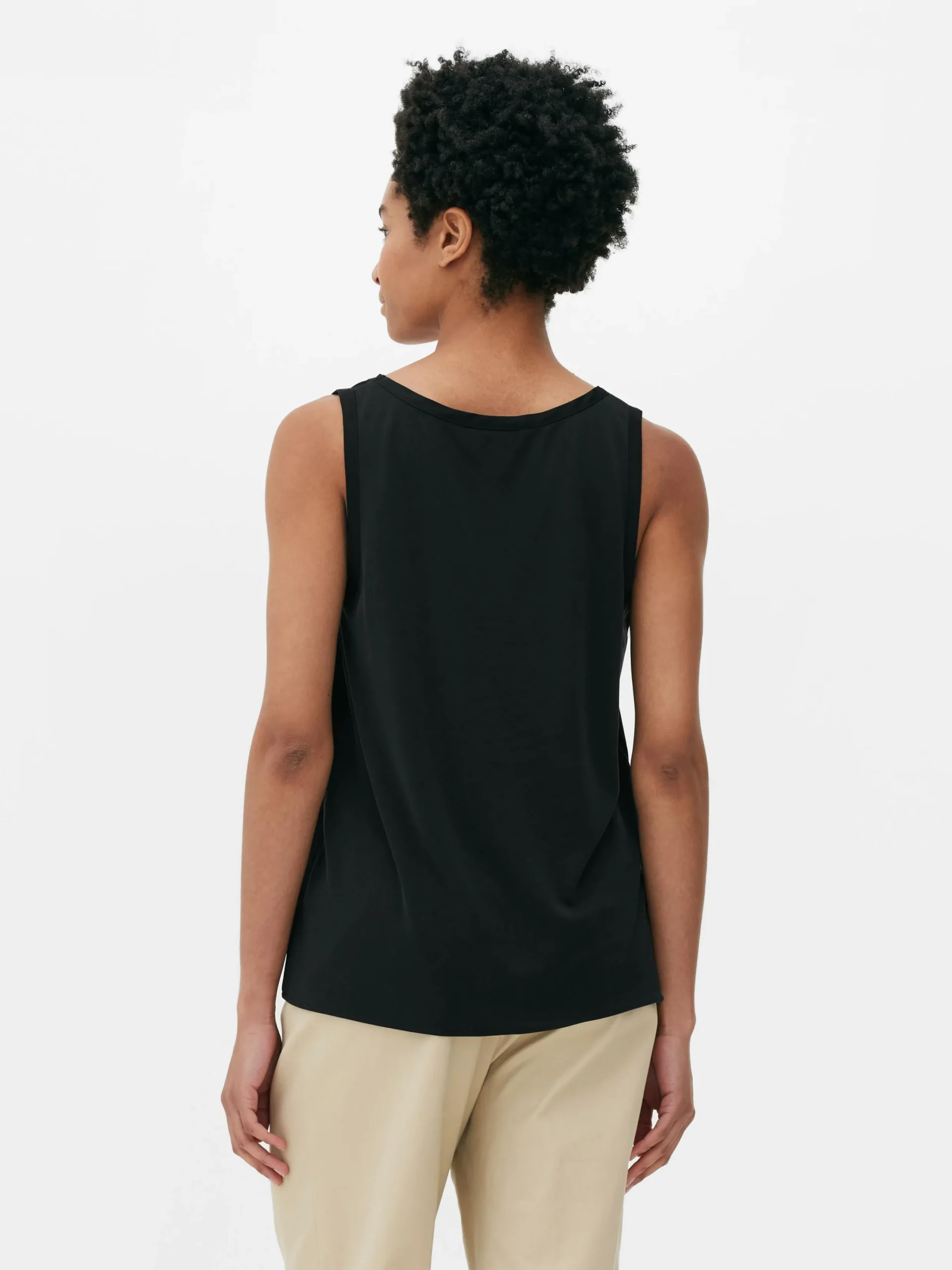 Hauts Et T-Shirts|Primark Débardeur Décontracté Essential Noir