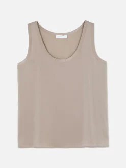Hauts Et T-Shirts|Primark Débardeur Décontracté Essential Moka