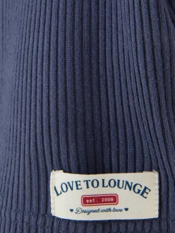 Hauts De Pyjama|Primark Débardeur De Pyjama En Jersey Côtelé Bleu marine