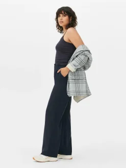 Hauts Et T-Shirts|Primark Débardeur En Coton Stretch Bleu marine
