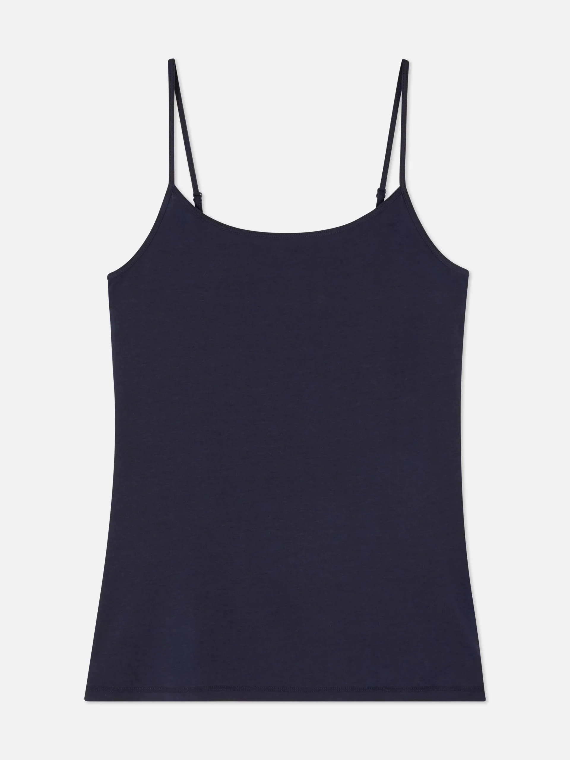 Hauts Et T-Shirts|Primark Débardeur En Coton Stretch Bleu marine