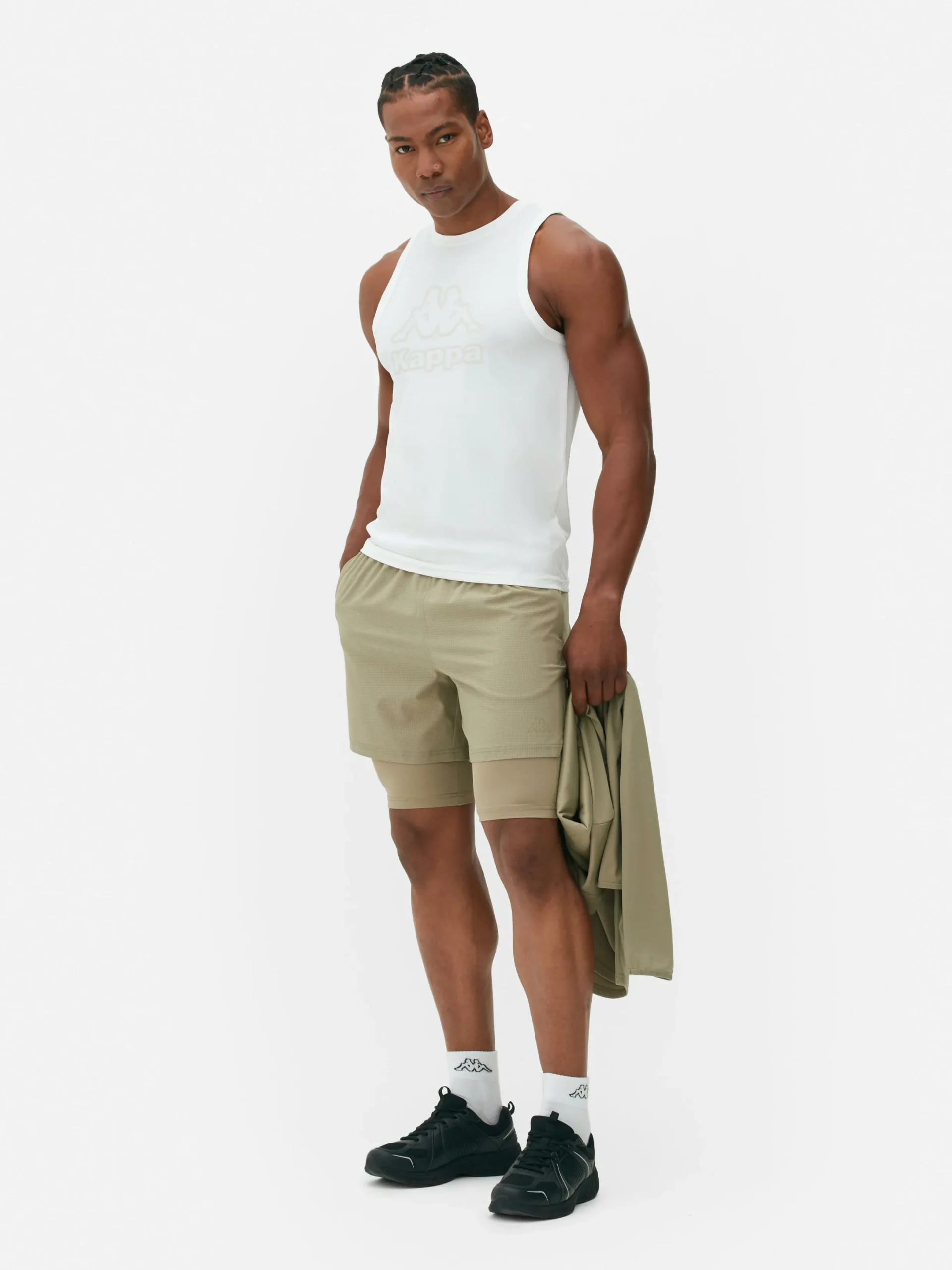 Vêtements De Sport|Hauts Et T-Shirts|Primark Débardeur Kappa X Blanc