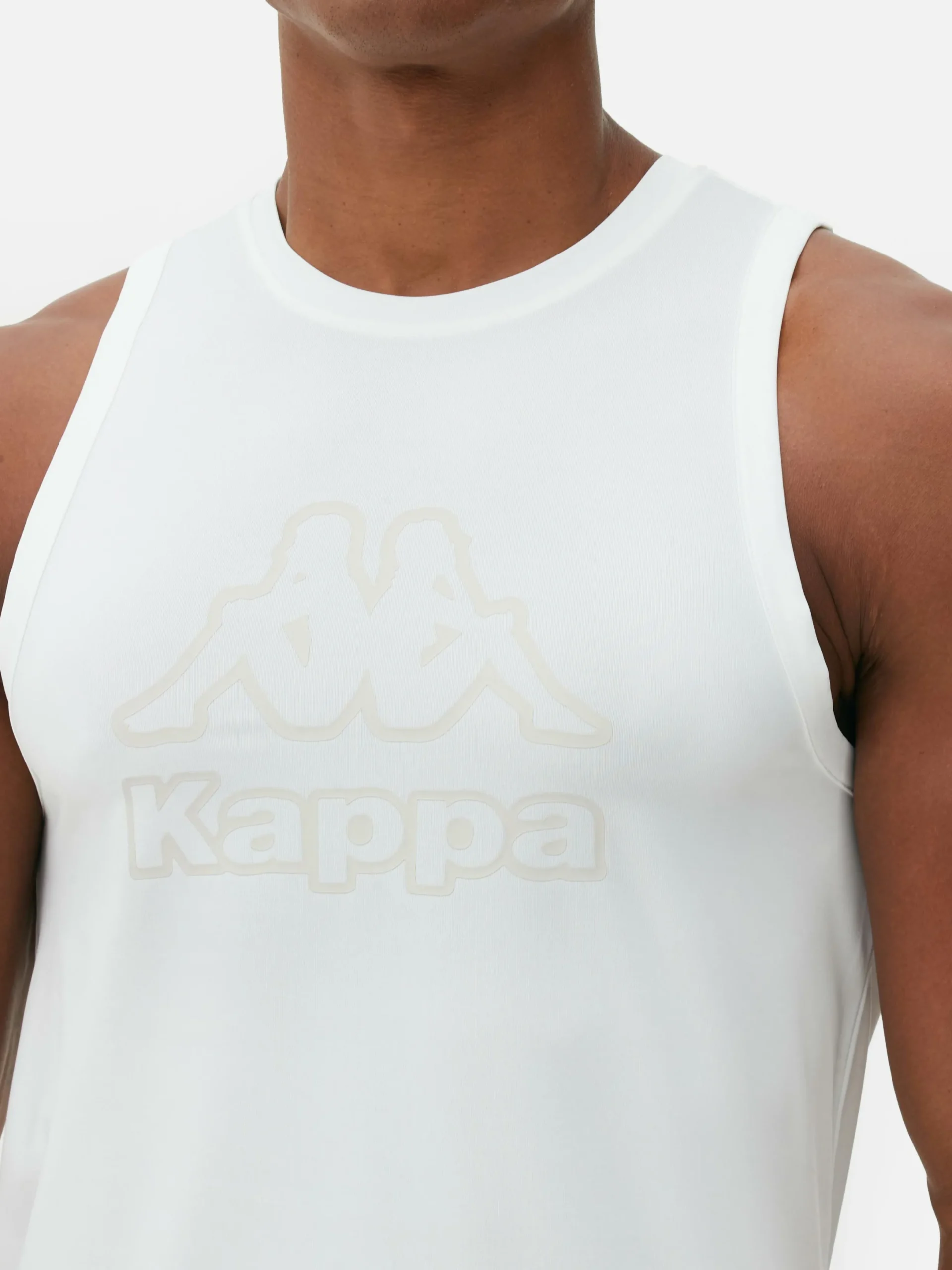 Vêtements De Sport|Hauts Et T-Shirts|Primark Débardeur Kappa X Blanc