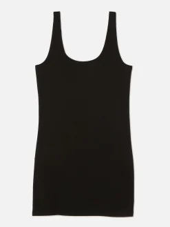 Hauts Et T-Shirts|Primark Débardeur Long Noir