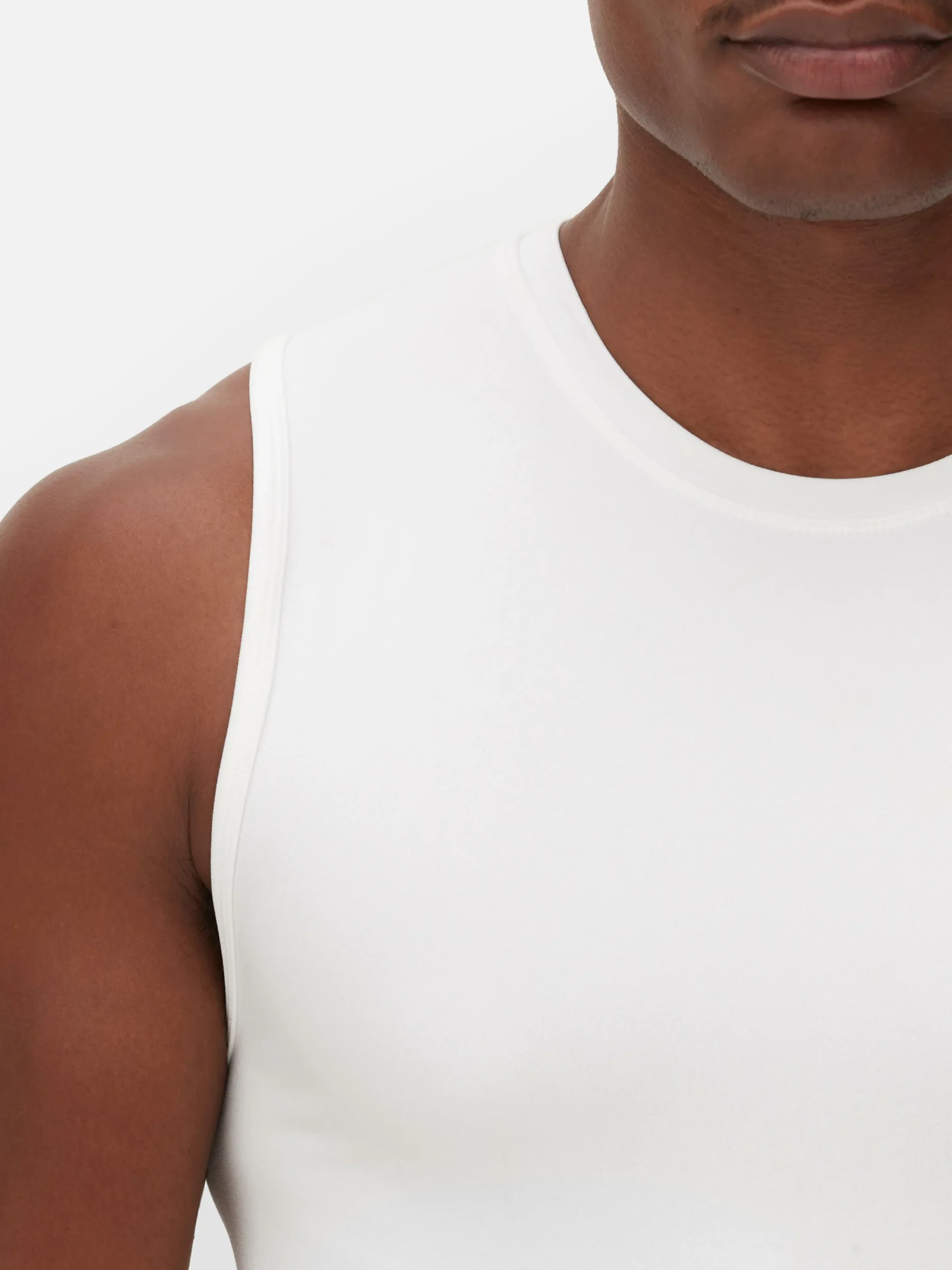 Sous-Vêtements|Hauts Et T-Shirts|Primark Débardeur Sans Manches Blanc