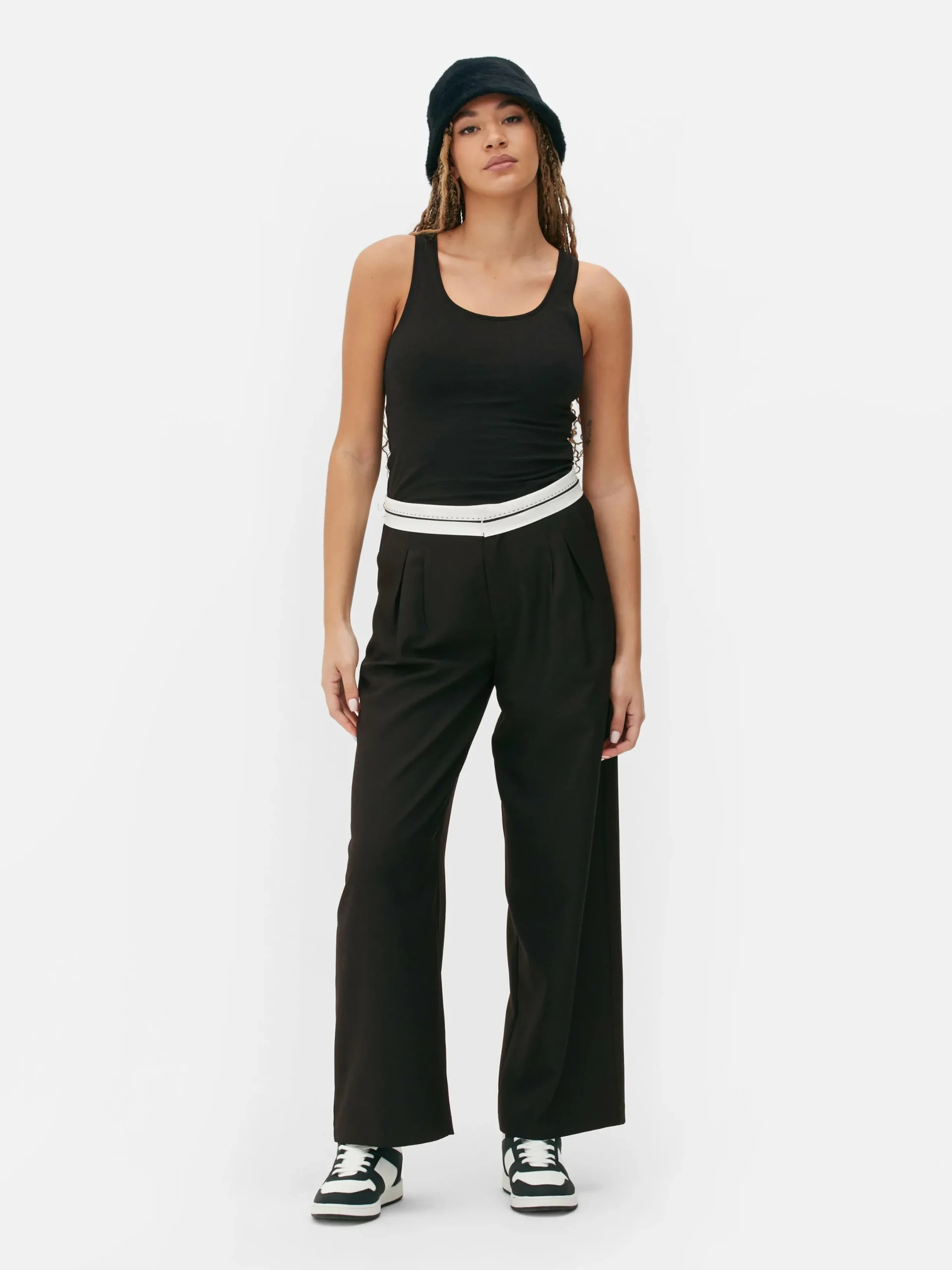 Hauts Et T-Shirts|Primark Débardeur Stretch Noir