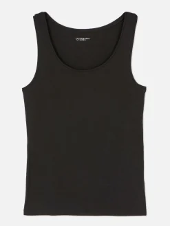 Hauts Et T-Shirts|Primark Débardeur Stretch Noir