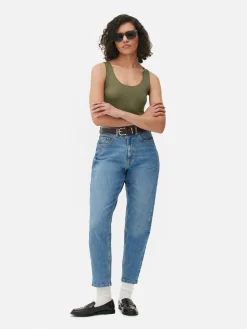 Hauts Et T-Shirts|Primark Débardeur Stretch Essential Kaki