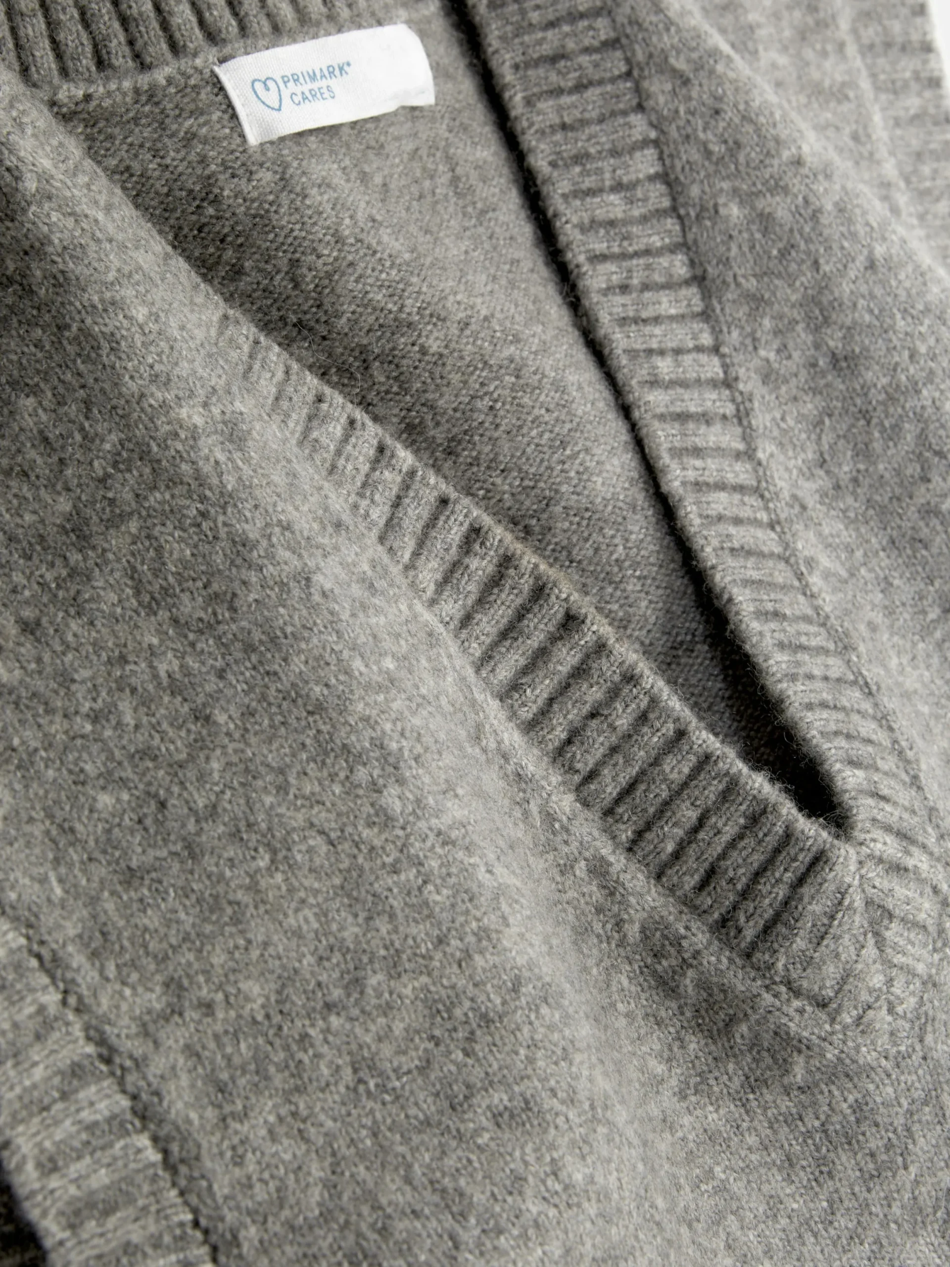 Pulls Et Gilets|Primark Débardeur Tricoté à Col En V Gris