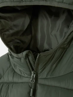 Manteaux Et Vestes|Primark Doudoune à Capuche Kaki