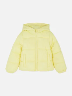 Manteaux Et Vestes|Primark Doudoune à Capuche Jaune