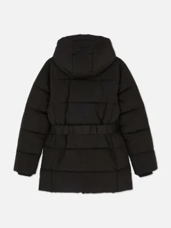 Manteaux Et Vestes|Primark Doudoune à Ceinture Noir