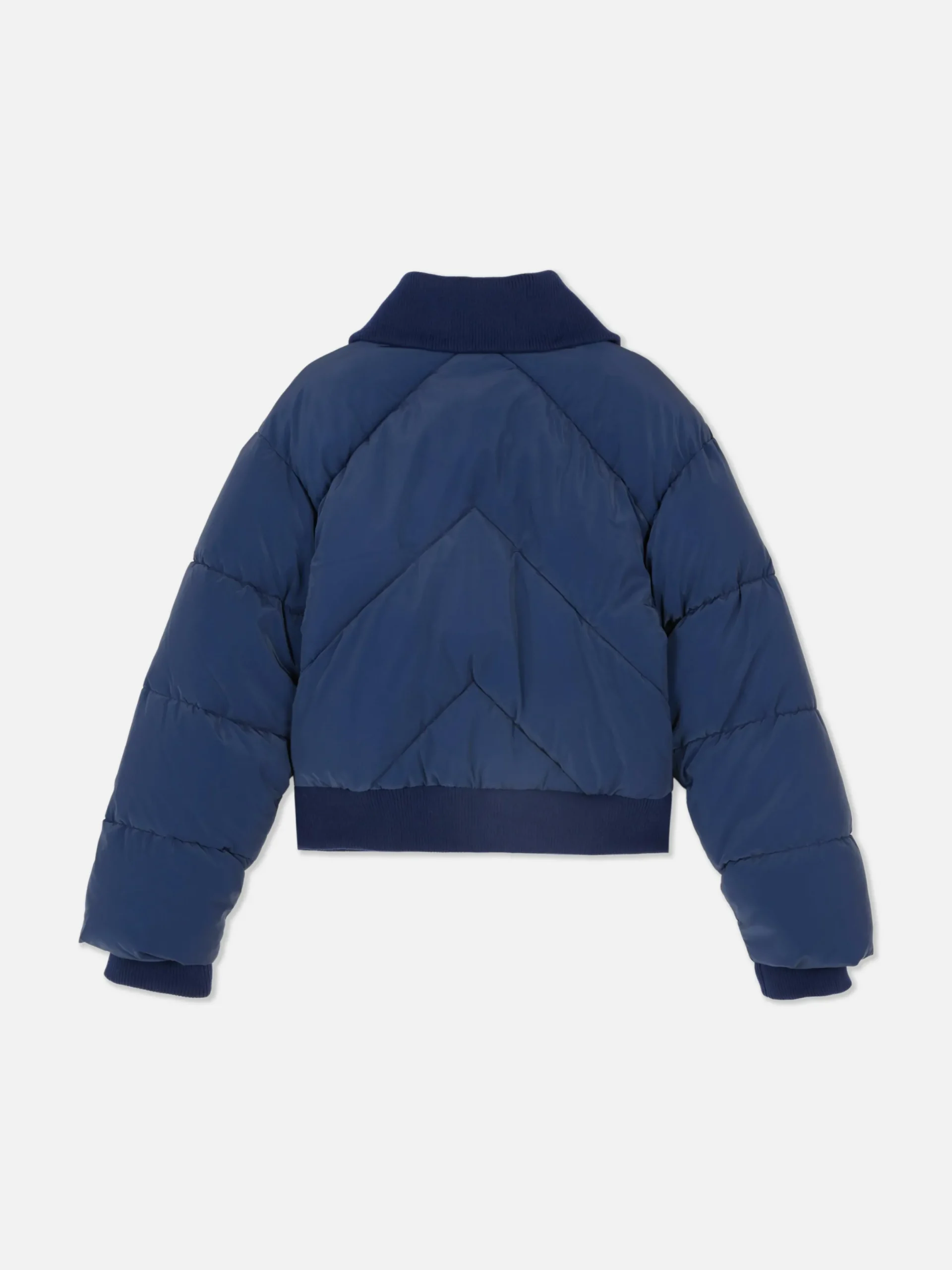 Manteaux Et Vestes|Primark Doudoune à Col Bleu marine