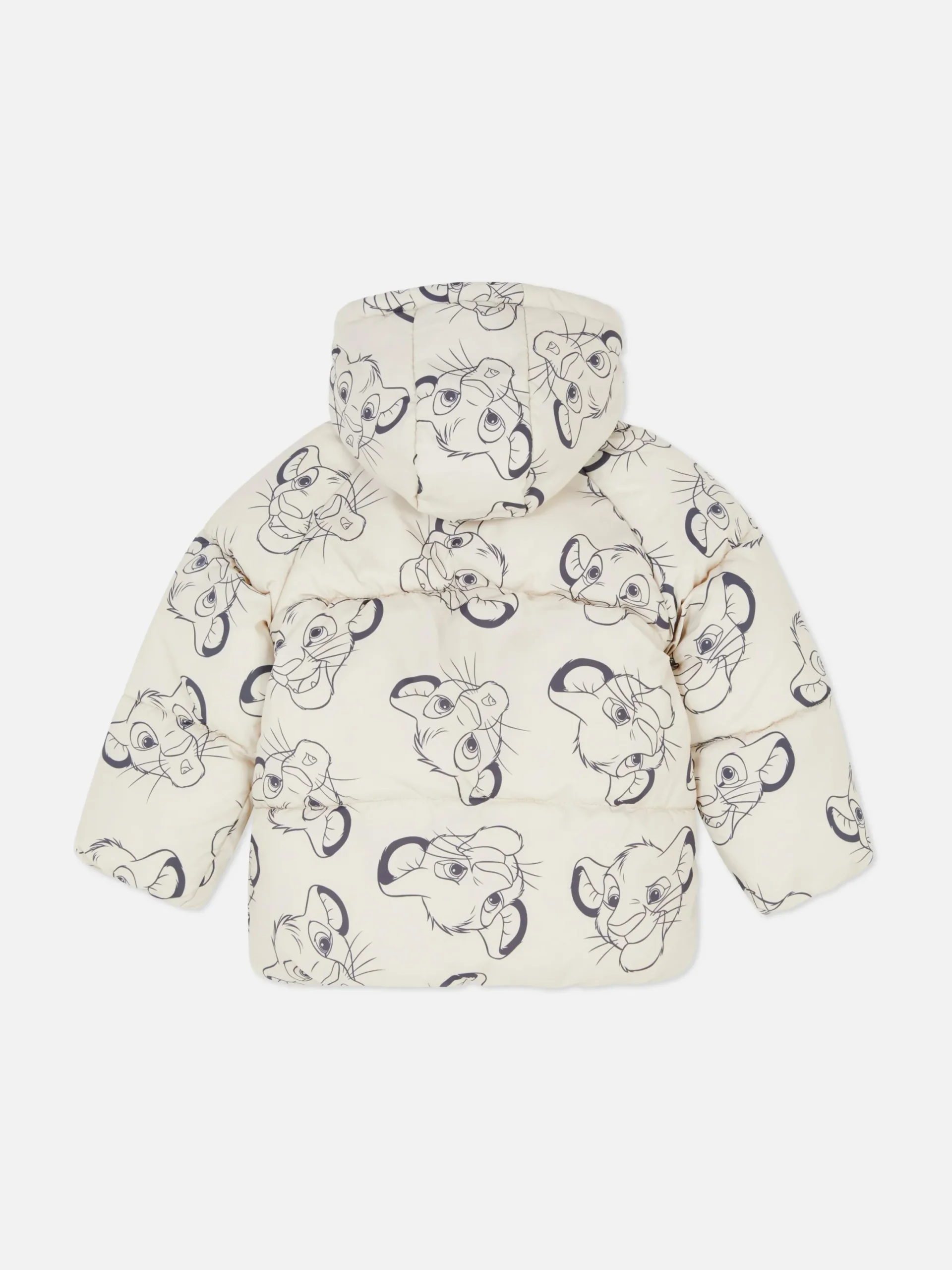 Manteaux Et Vestes|Primark Doudoune Disney Le Roi Lion Grège