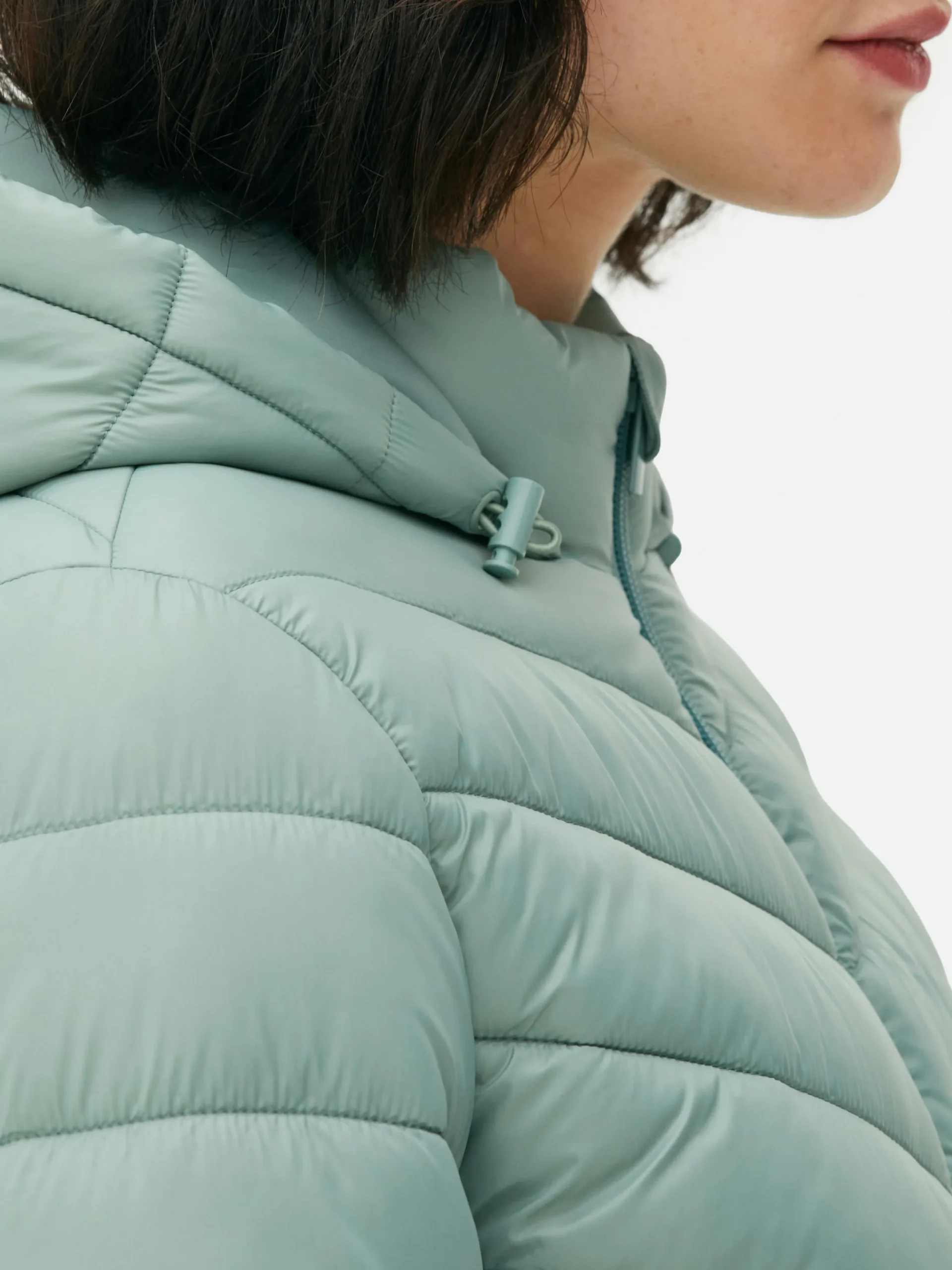 Manteaux Et Vestes|Primark Doudoune Légère à Capuche Vert
