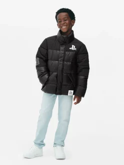Manteaux Et Vestes|Primark Doudoune PlayStation Noir