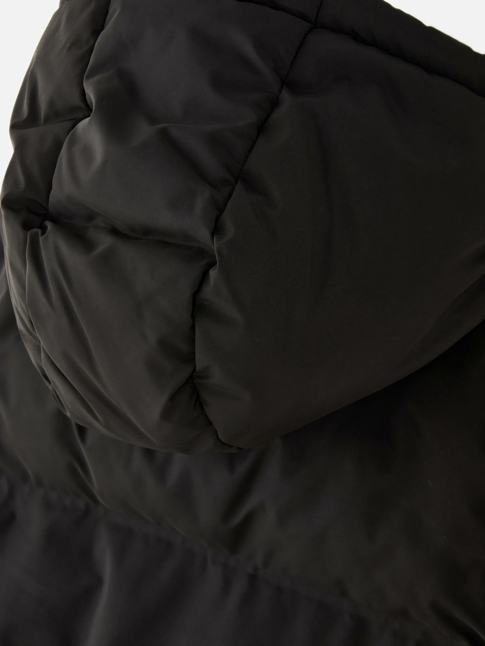 Manteaux Et Vestes|Primark Doudoune Sans Manches à Capuche Noir