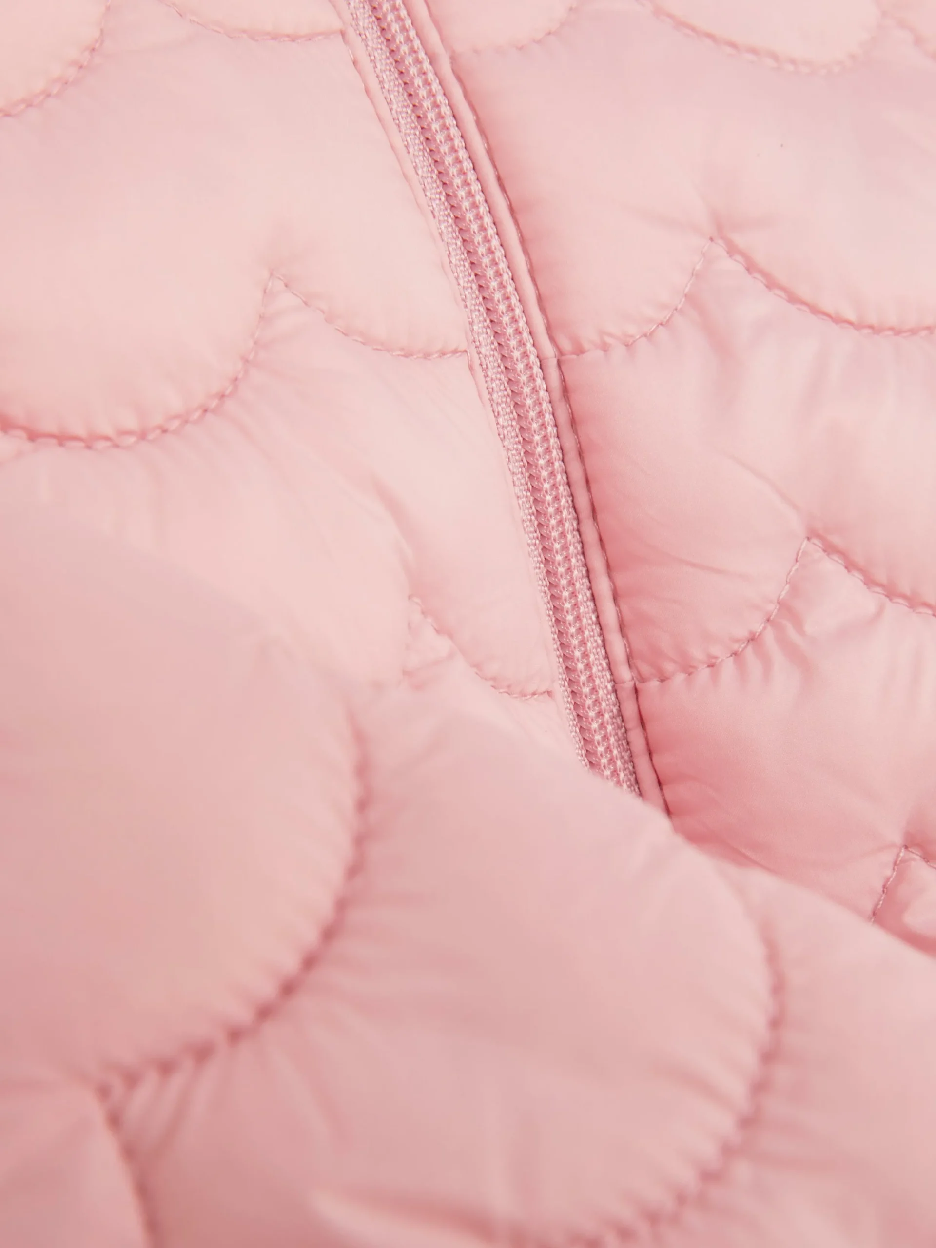 Manteaux Et Vestes|Primark Doudoune Zippée Rose