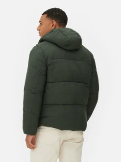 Manteaux Et Vestes|Primark Doudoune Zippée à Double Curseur Kaki
