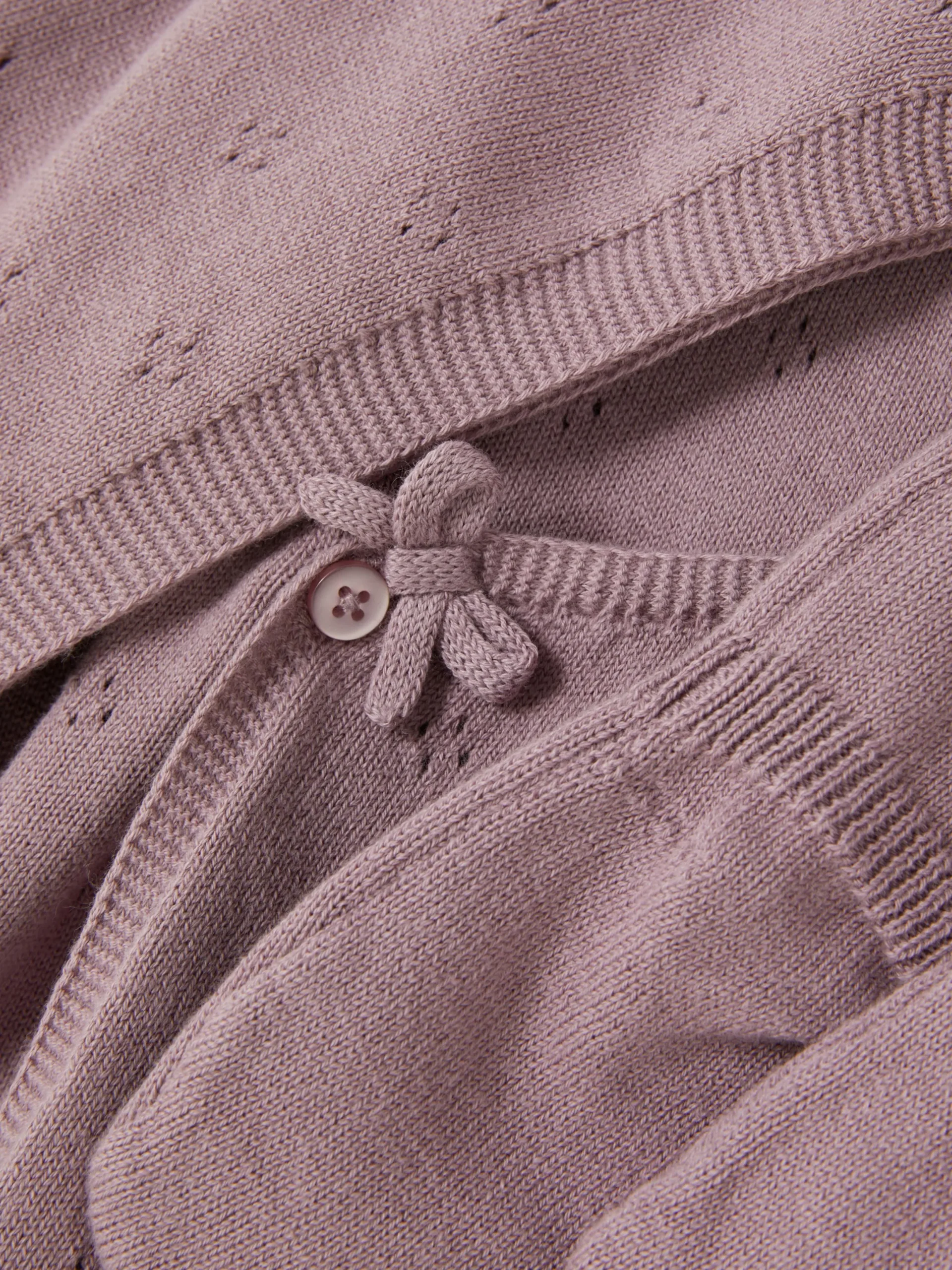 Ensembles Et Tenues|Primark Ensemble Gilet, Legging Et Casquette En Maille Aubergine