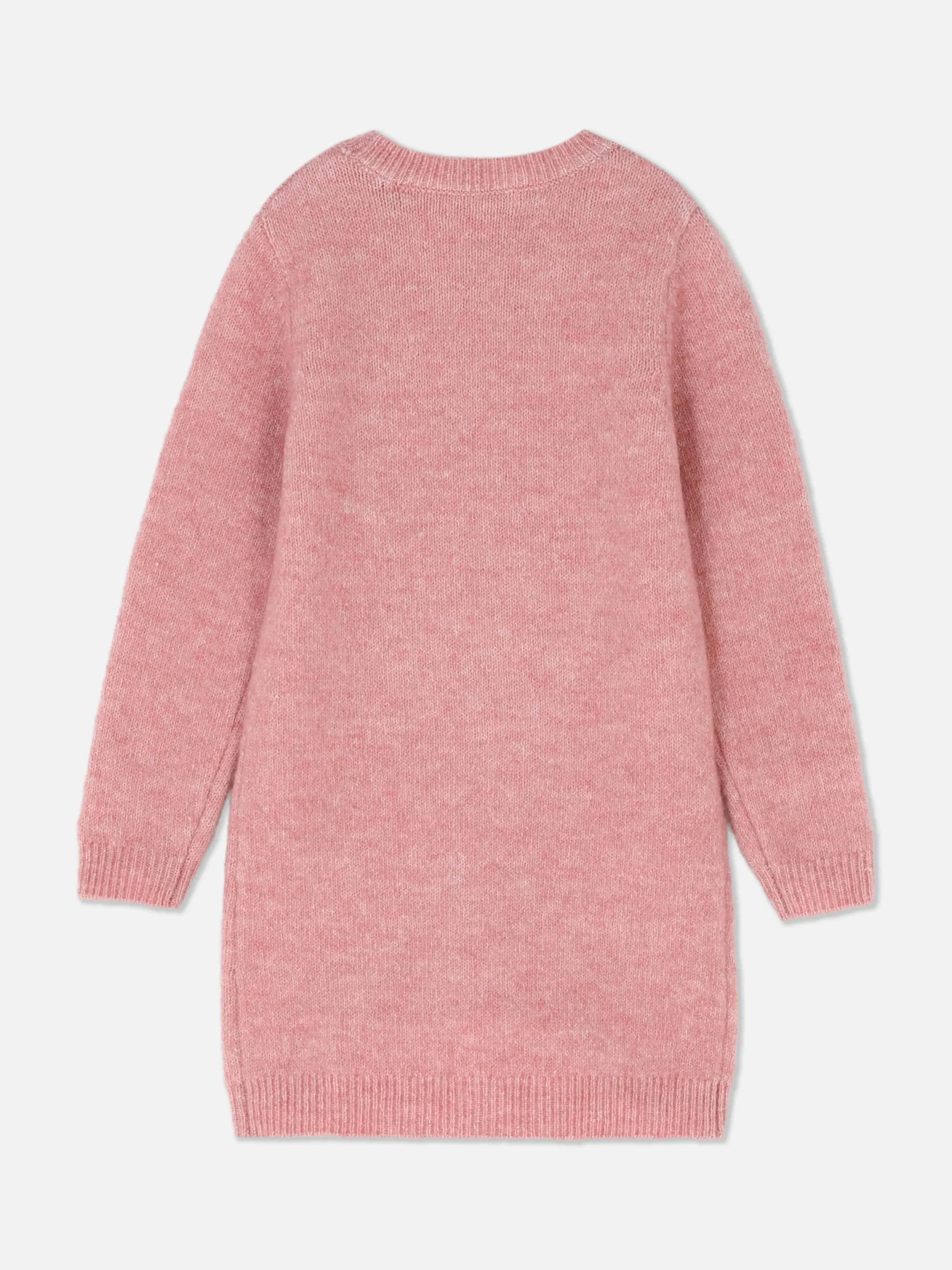 Robes|Primark Ensemble Robe-pull Et Collants à Motif Ballerine Rose foncé
