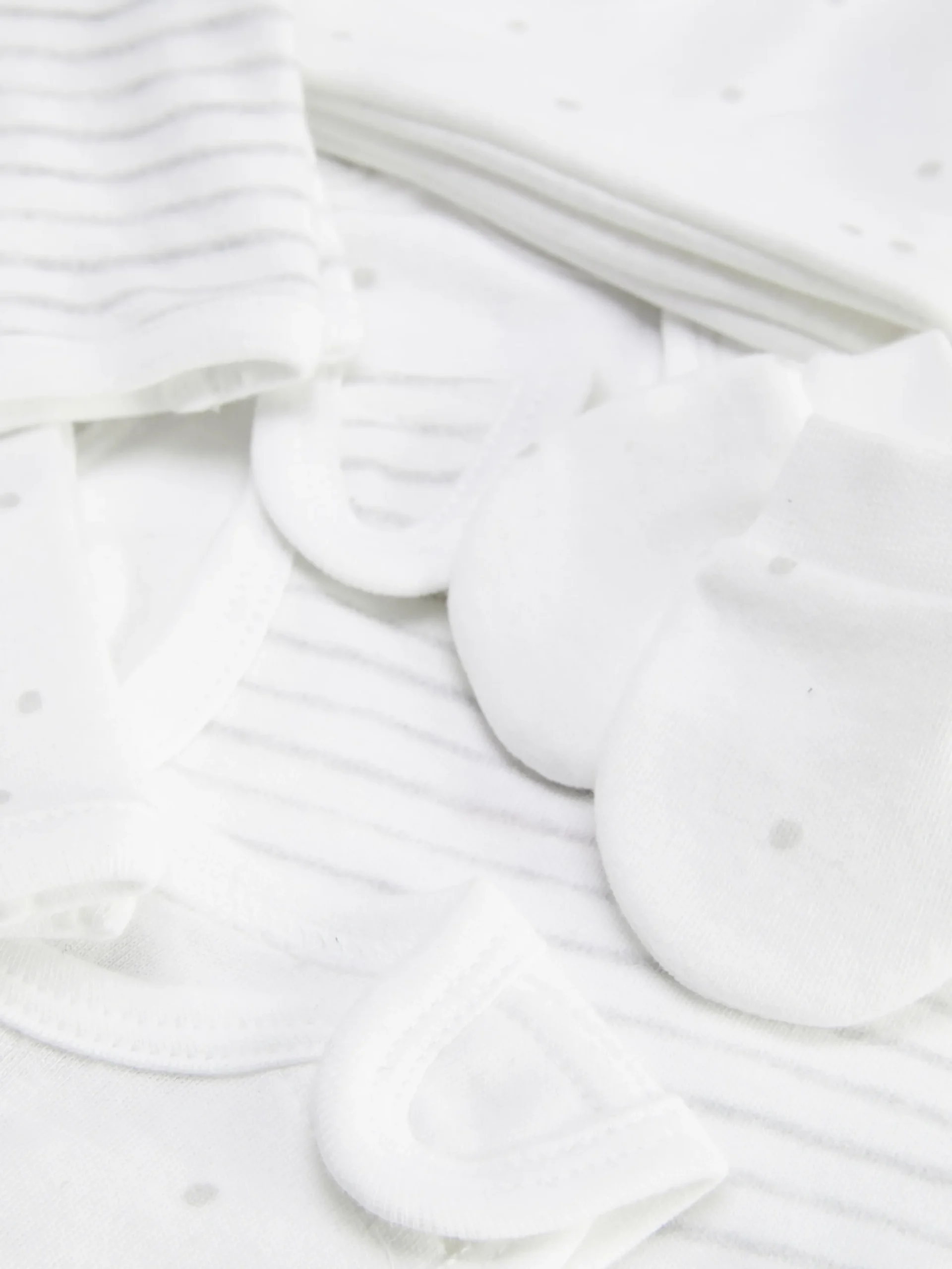 Ensembles Et Tenues|Primark Ensemble Six Pièces Pour Bébé Prématuré Blanc