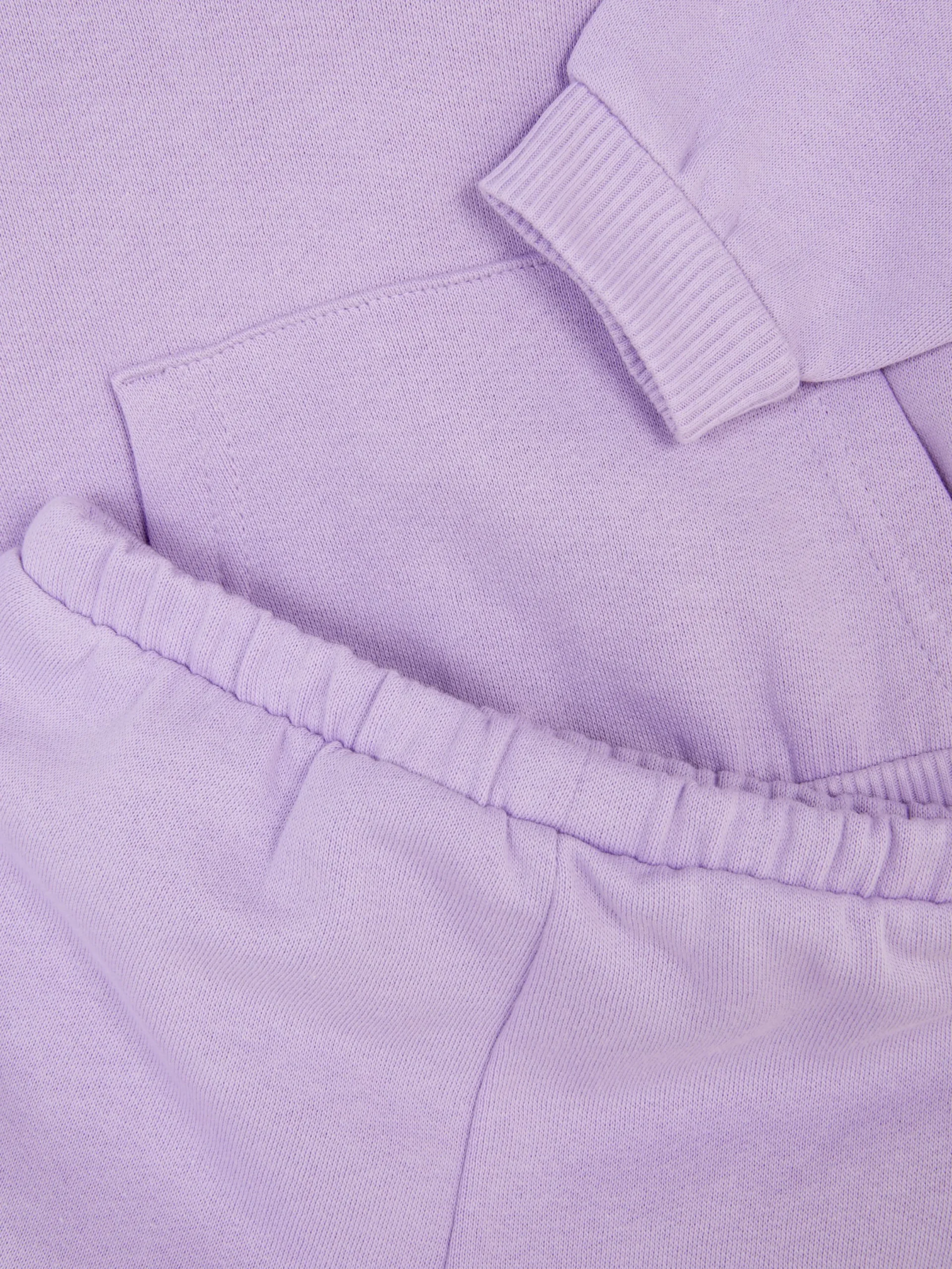 Ensembles Et Tenues|Primark Ensemble Sweat à Capuche Et Bas De Jogging Violet