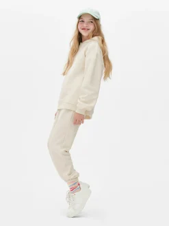 Ensembles Et Tenues|Primark Ensemble Sweat à Capuche Et Bas De Jogging Coordonné Écru
