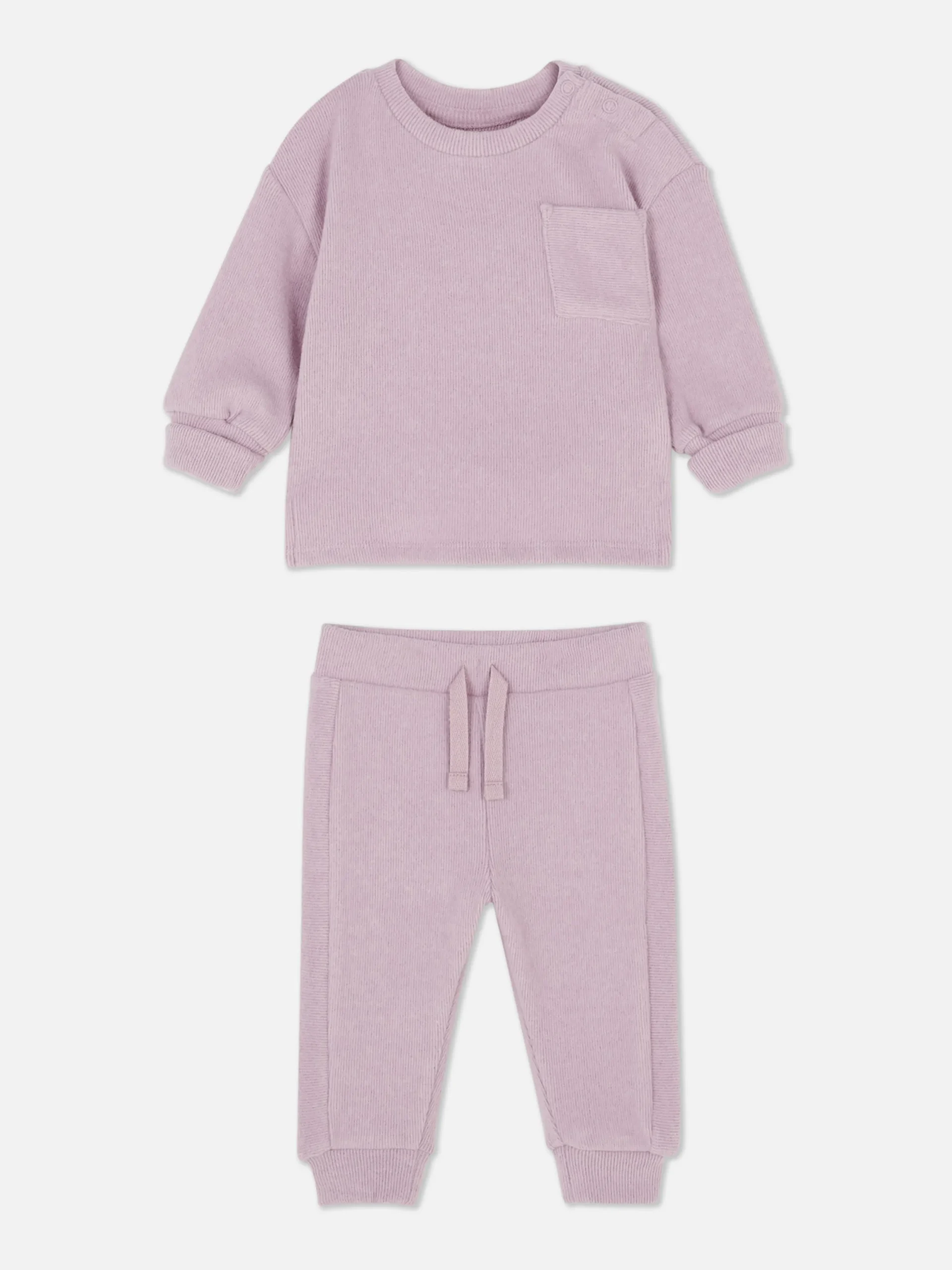 Ensembles Et Tenues|Primark Ensemble Sweat-shirt Et Bas De Jogging à Coordonner Rose