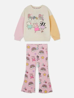 Ensembles Et Tenues|Primark Ensemble Sweat-shirt Et Legging évasé Peppa Pig Multicolore
