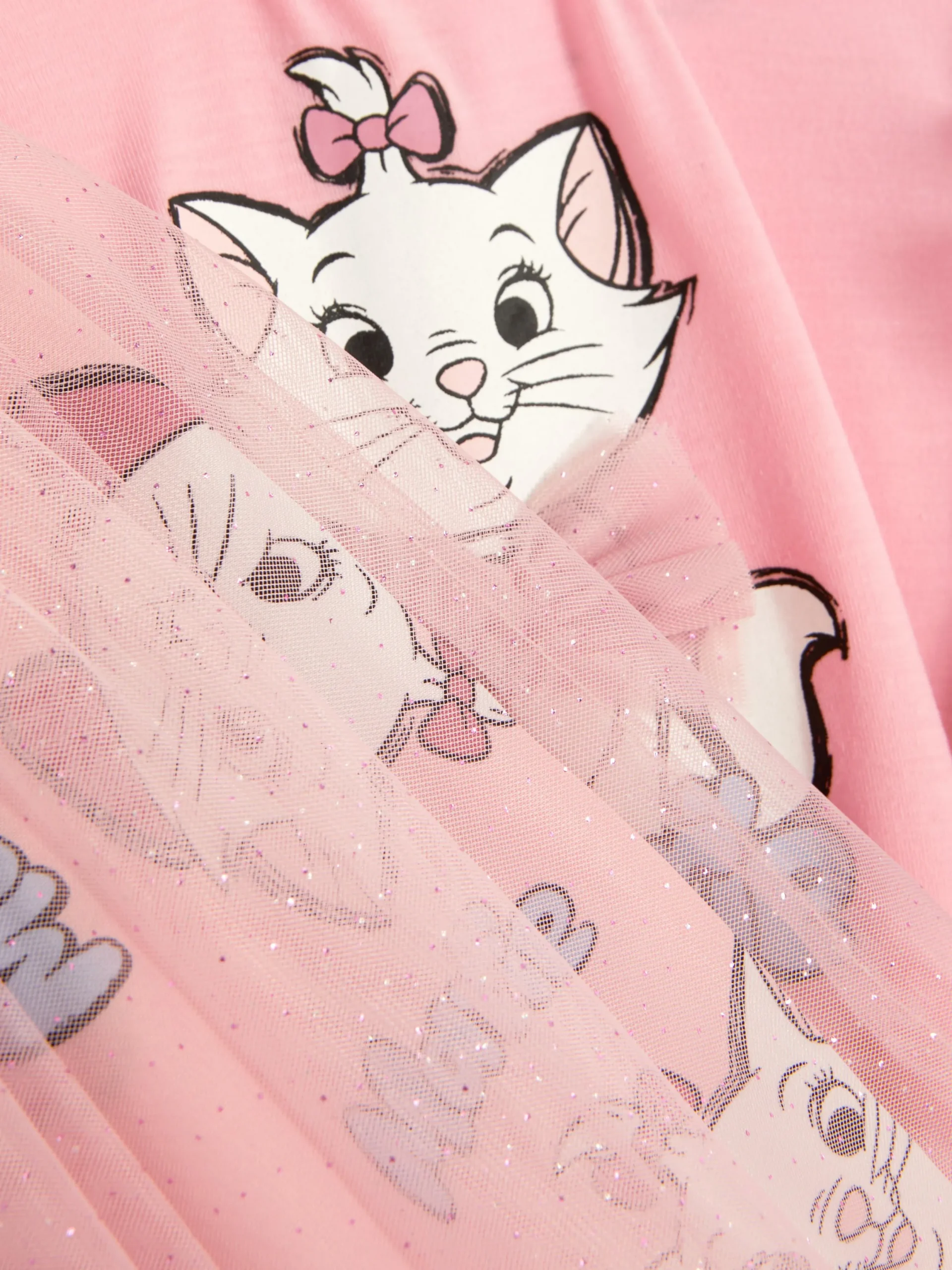 Ensembles Et Tenues|Primark Ensemble Sweat-shirt Et Tutu Disney Les Aristochats Marie Rose