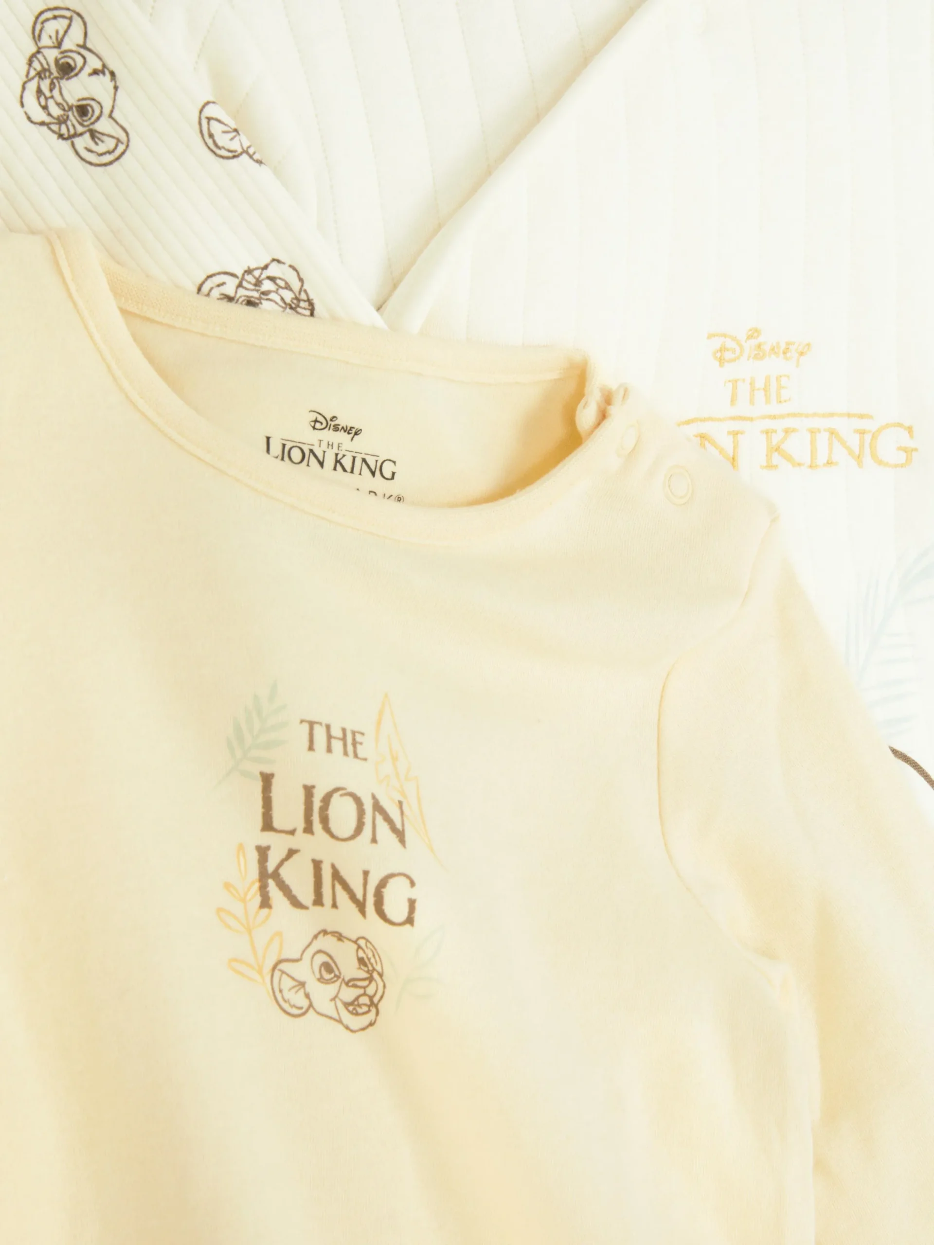 Ensembles Et Tenues|Ensembles Et Tenues|Primark Ensemble Trois-pièces Disney Le Roi Lion Écru