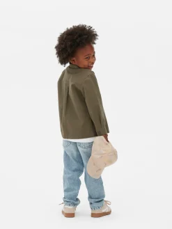 Hauts Et T-Shirts|Primark Ensemble T-shirt Et Chemise à Manches Longues Kaki